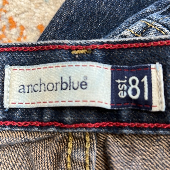 Men’s Anchor Blue Vintage Loose Jeans - Picture 5 of 9